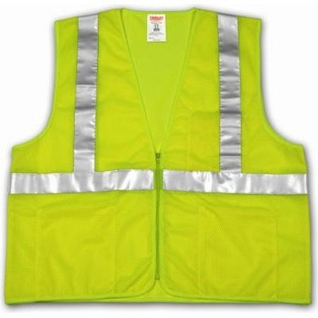 TINGLEY RUBBER Lg/Xl Lime Safe Vest V70632.L-XL